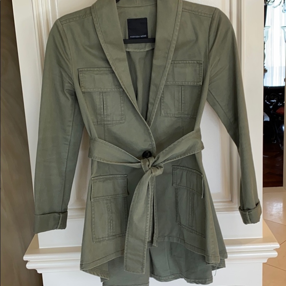 Green blazer!